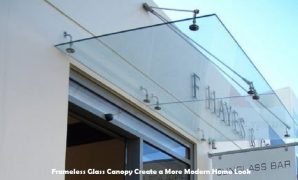 Frameless Glass Canopy